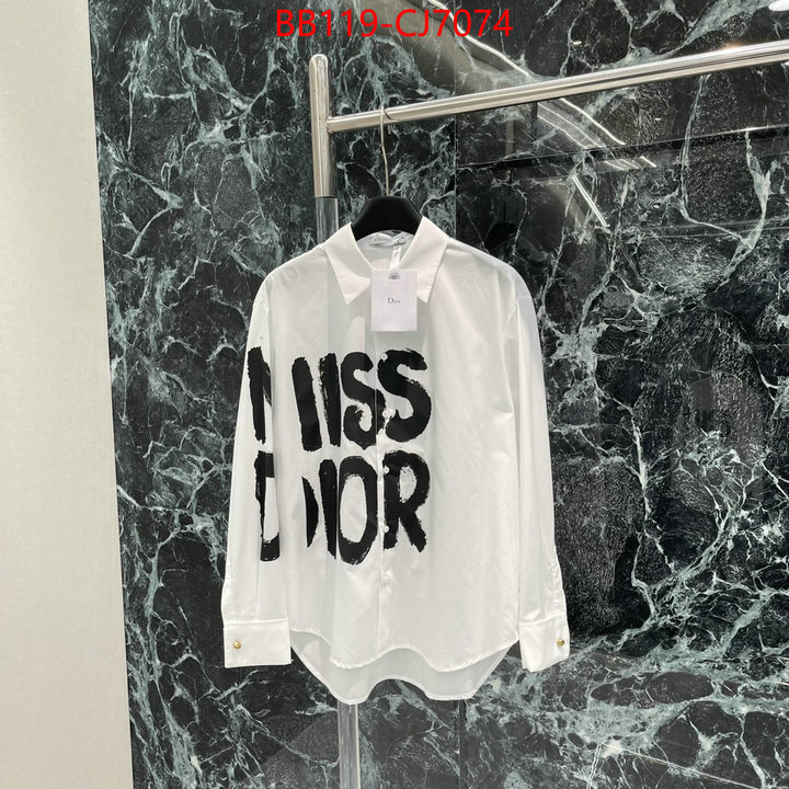 Clothing-Dior where to buy replicas ID: CJ7074 $: 119USD