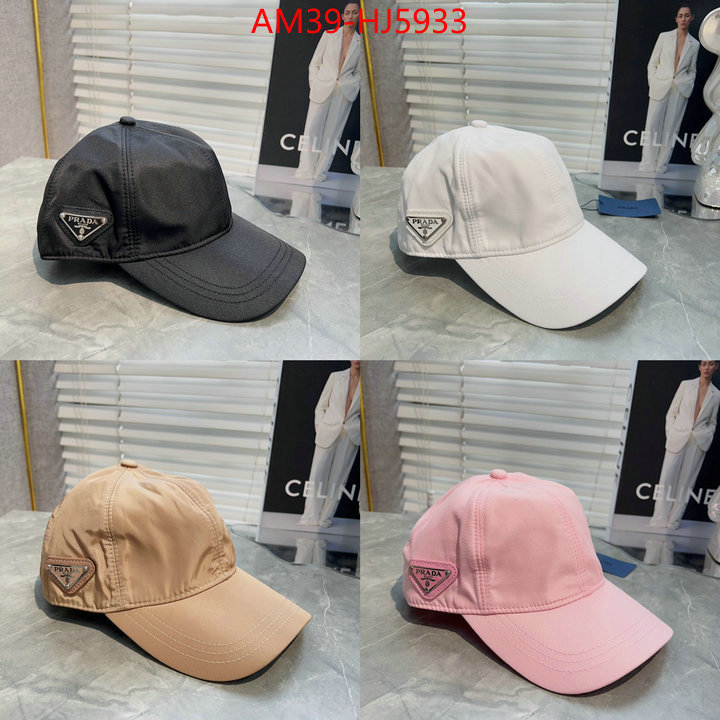 Cap (Hat)-Prada first copy ID: HJ5933 $: 39USD