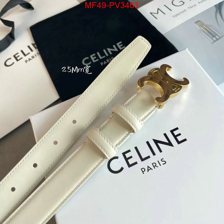 Belts-CELINE outlet 1:1 replica ID: PV3463 $: 49USD