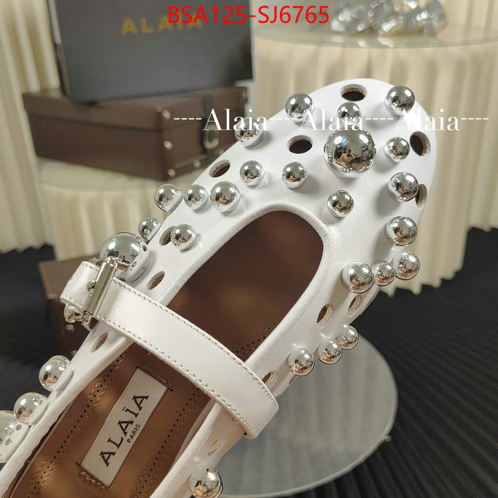 Women Shoes-ALAIA can you buy knockoff ID: SJ6765 $: 125USD