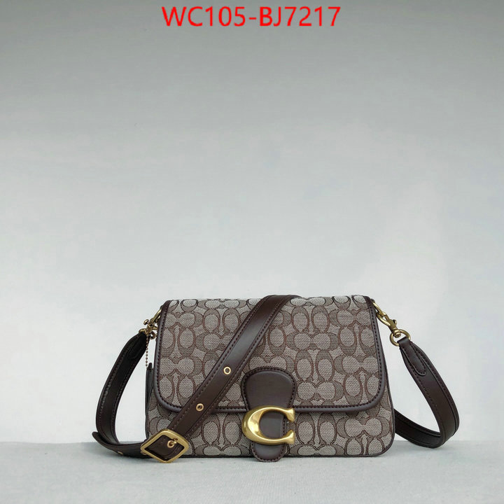 Coach Bags(4A)-Crossbody- high quality customize ID: BJ7217 $: 105USD,