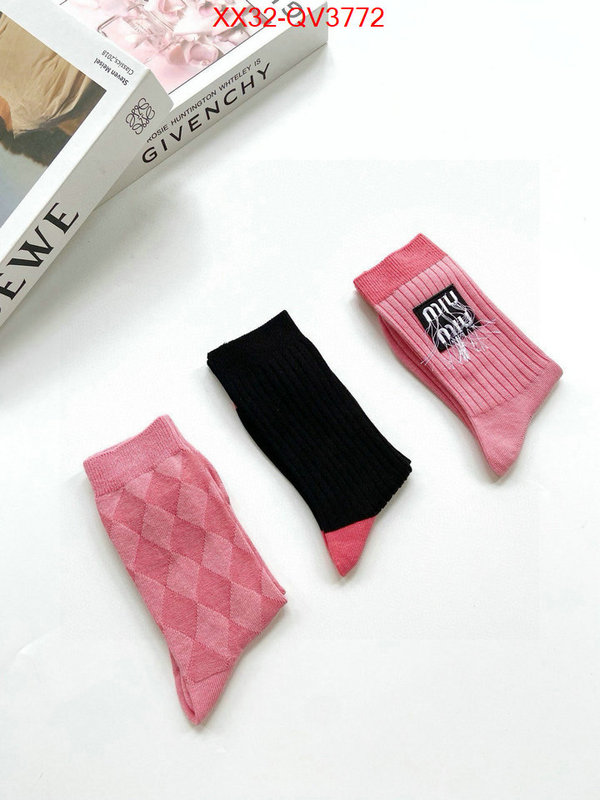 Sock-Miu Miu wholesale 2024 replica ID: QV3772 $: 32USD