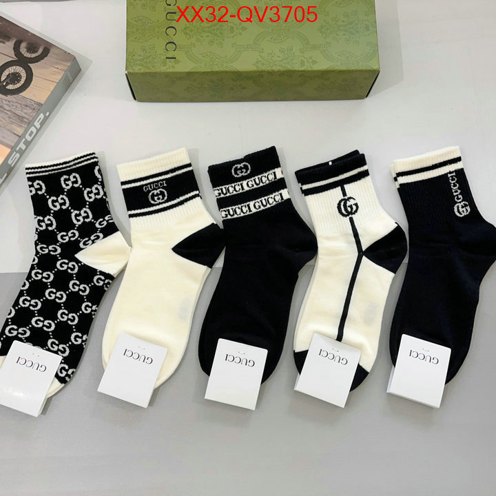 Sock-Gucci luxury cheap replica ID: QV3705 $: 32USD