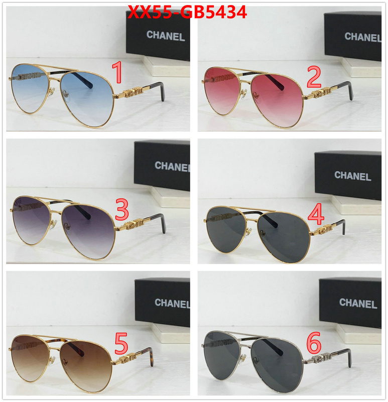 Glasses-Chanel only sell high-quality ID: GB5434 $: 55USD