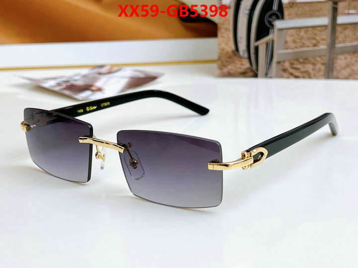 Glasses-Cartier aaaaa class replica ID: GB5398 $: 59USD