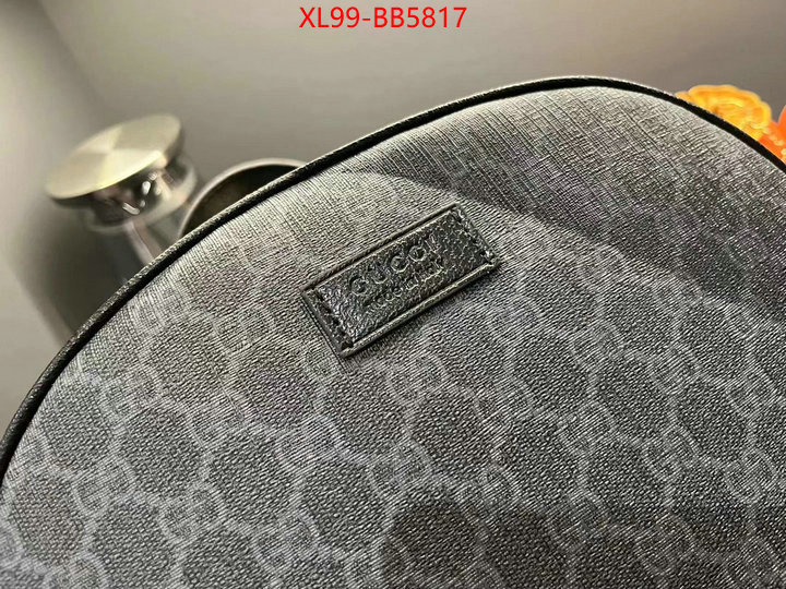 Gucci Bags(4A)-Backpack- top designer replica ID: BB5817 $: 99USD,