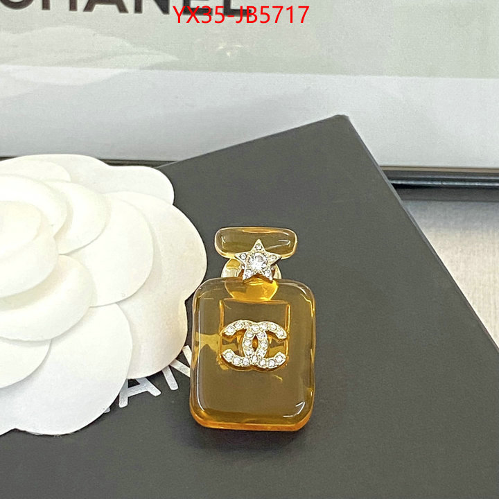 Jewelry-Chanel high quality 1:1 replica ID: JB5717 $: 35USD