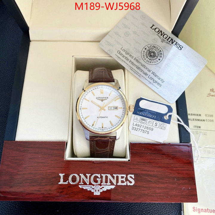 Watch(4A)-Longines buy first copy replica ID: WJ5968 $: 189USD