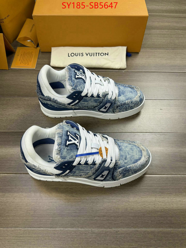 Men Shoes-LV how to start selling replica ID: SB5647 $: 185USD