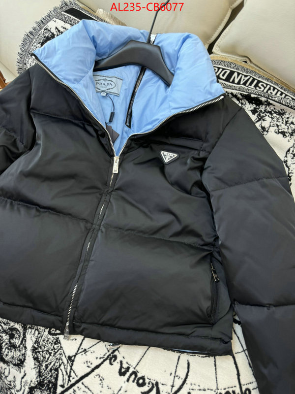 Down jacket Women-Prada replica best ID: CB6077 $: 235USD