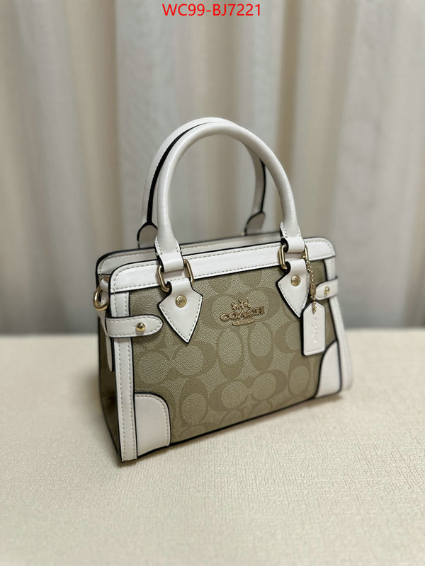 Coach Bags(4A)-Handbag- best quality designer ID: BJ7221 $: 99USD,