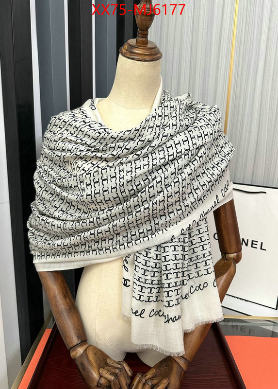 Scarf-Chanel shop designer replica ID: MJ6177 $: 75USD