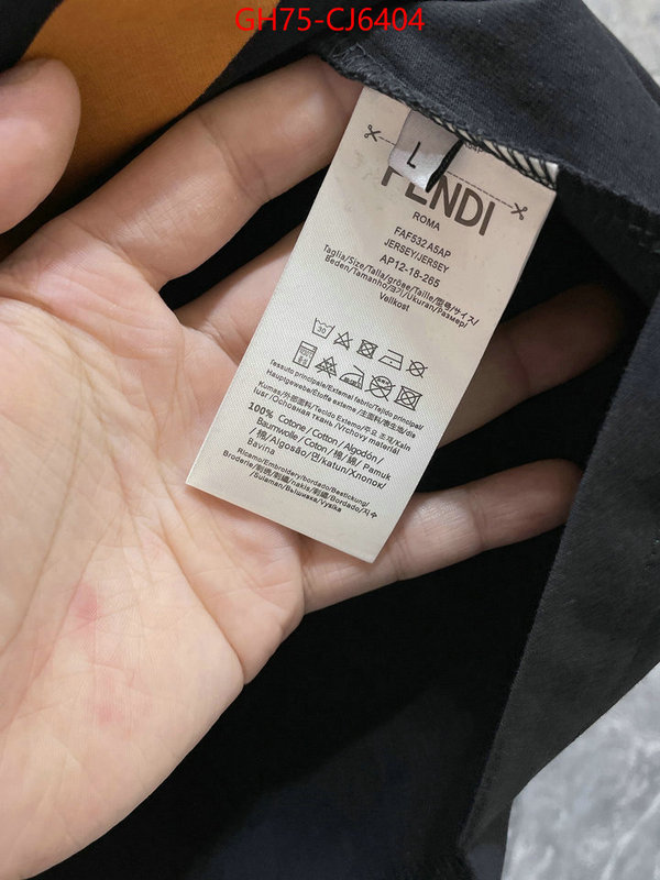 Clothing-Fendi fake designer ID: CJ6404 $: 75USD