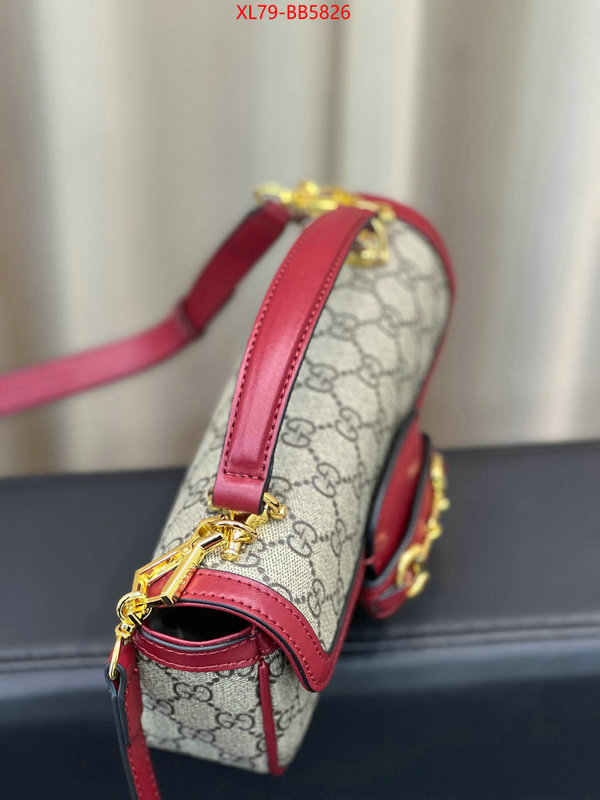 Gucci Bags(4A)-Horsebit- fashion ID: BB5826 $: 79USD,