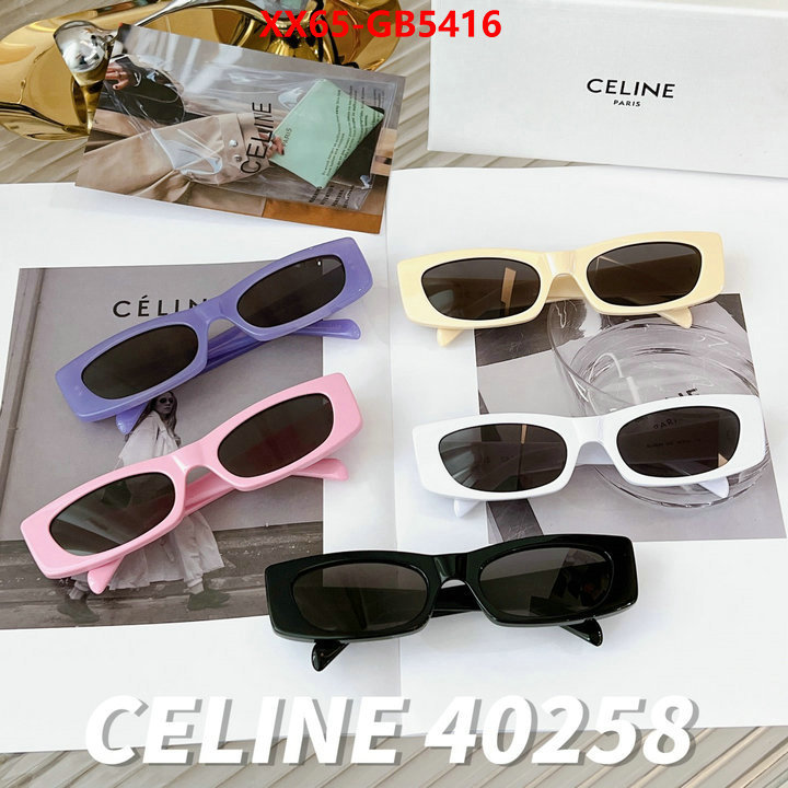 Glasses-CELINE 2024 aaaaa replica customize ID: GB5416 $: 65USD