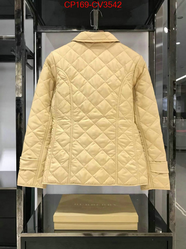 Down jacket Women-Burberry luxury fake ID: CV3542 $: 169USD