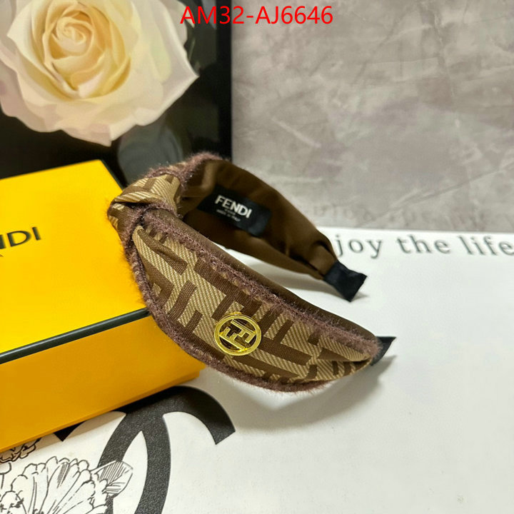 Hair band-Fendi top quality fake ID: AJ6646 $: 32USD