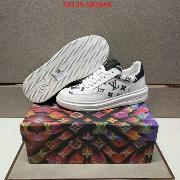 Men Shoes-LV high quality perfect ID: SB5635 $: 125USD