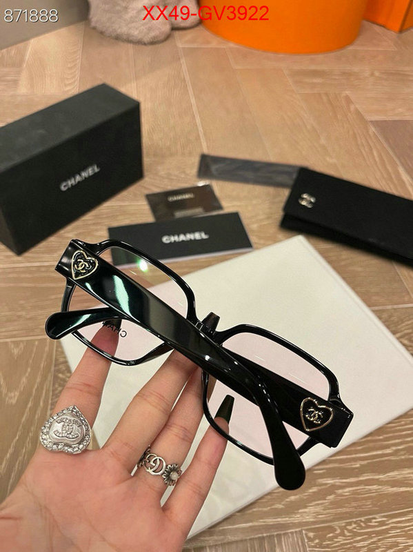 Glasses-Chanel sellers online ID: GV3922 $: 49USD