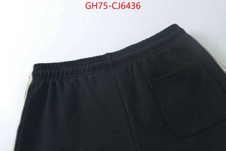 Clothing-Gucci high quality designer replica ID: CJ6436 $: 75USD