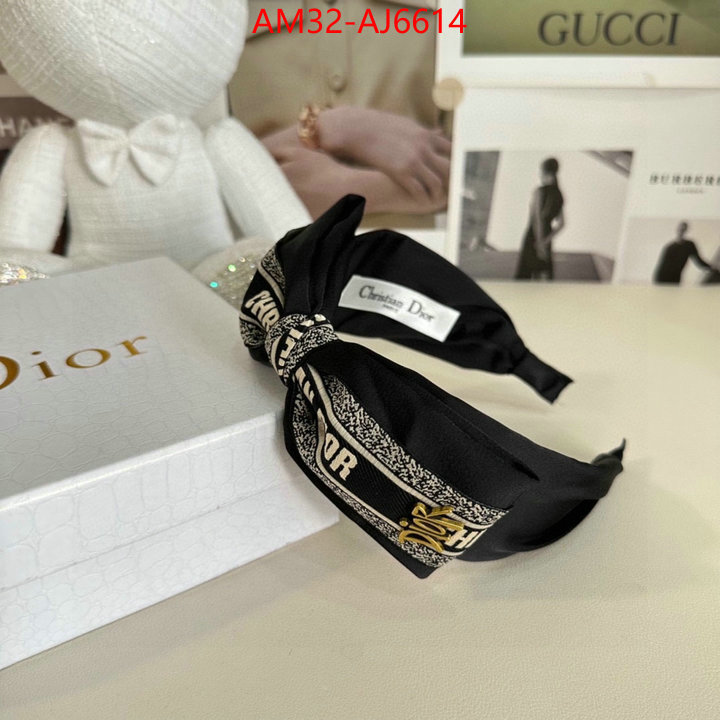 Hair band-Dior fake aaaaa ID: AJ6614 $: 32USD