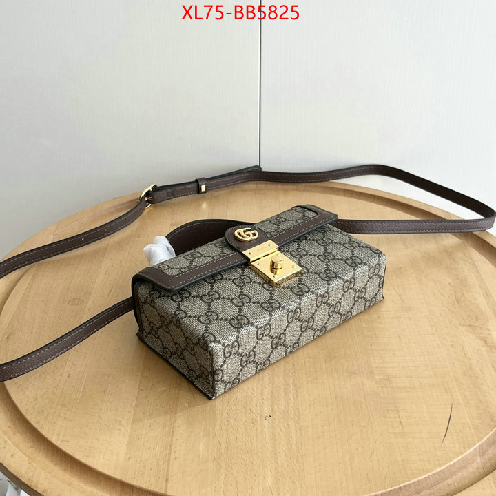 Gucci Bags(4A)-Crossbody- top fake designer ID: BB5825 $: 75USD,