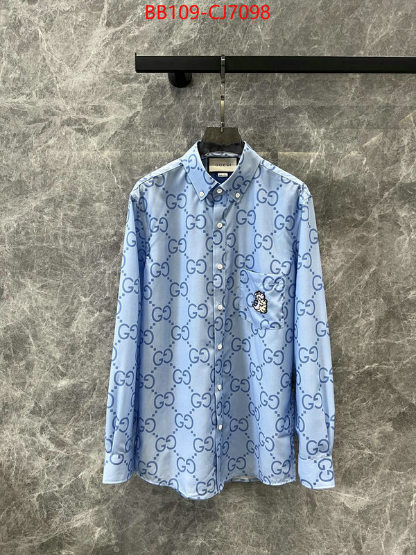 Clothing-Gucci mirror quality ID: CJ7098 $: 109USD