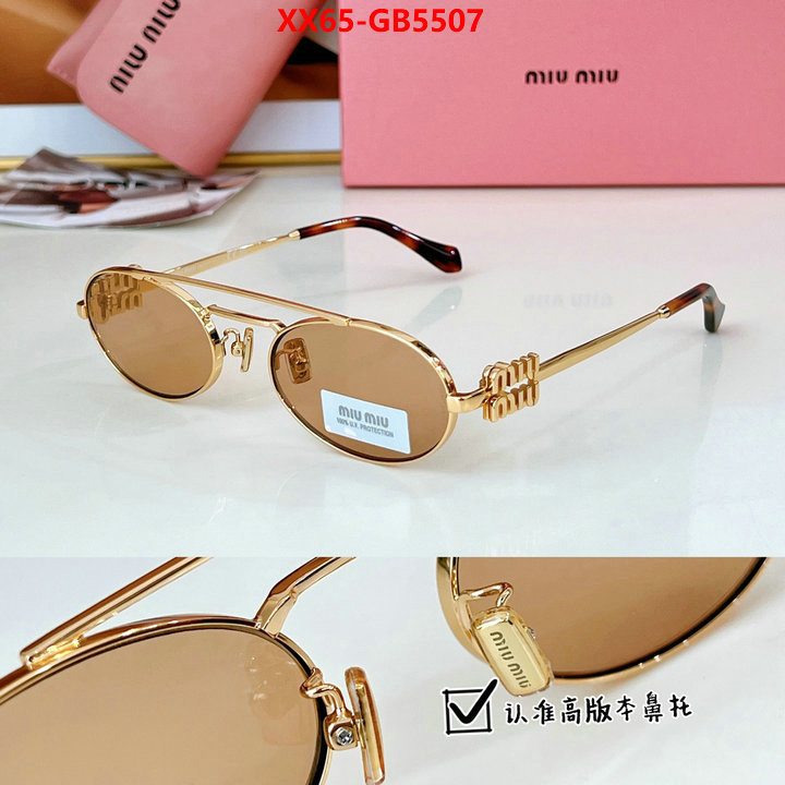 Glasses-Miu Miu most desired ID: GB5507 $: 65USD