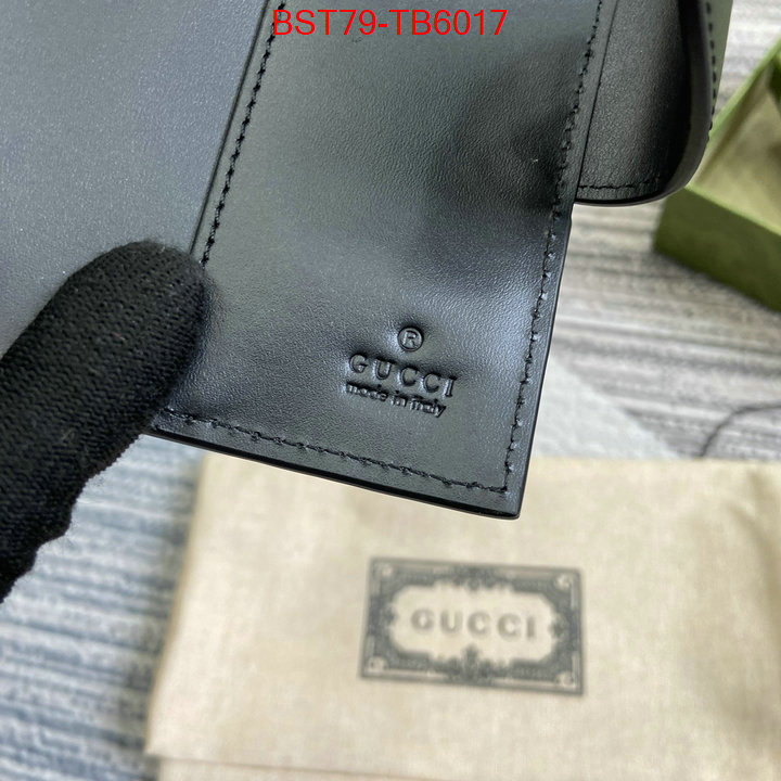 Gucci Bags(TOP)-Wallet- designer fashion replica ID: TB6017 $: 79USD,