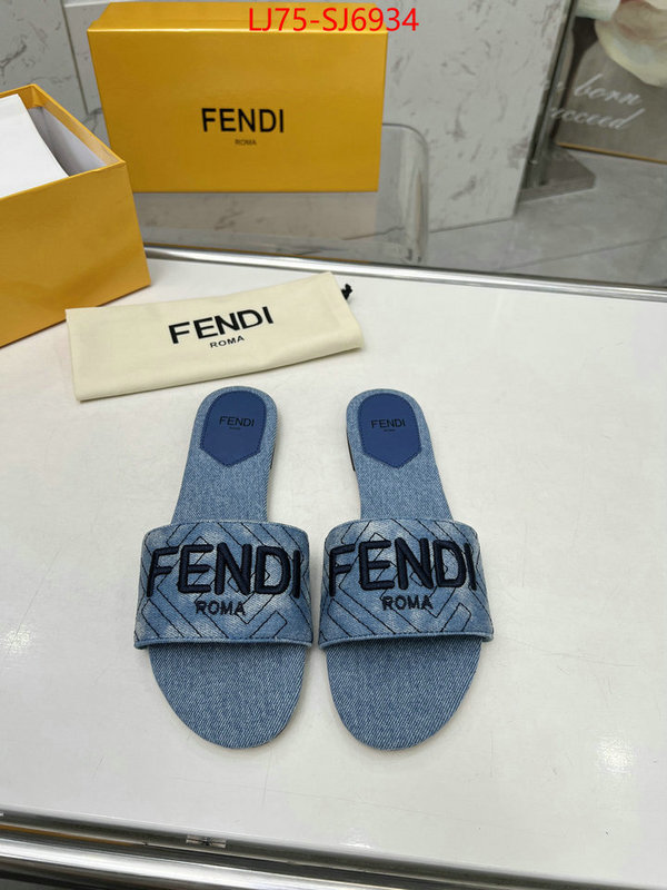 Women Shoes-Fendi wholesale ID: SJ6934 $: 75USD