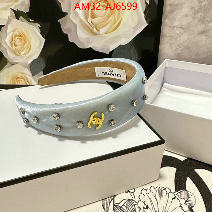 Hair band-Chanel store ID: AJ6599 $: 32USD