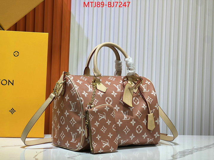 LV Bags(4A)-Speedy- aaaaa replica ID: BJ7247 $: 89USD,