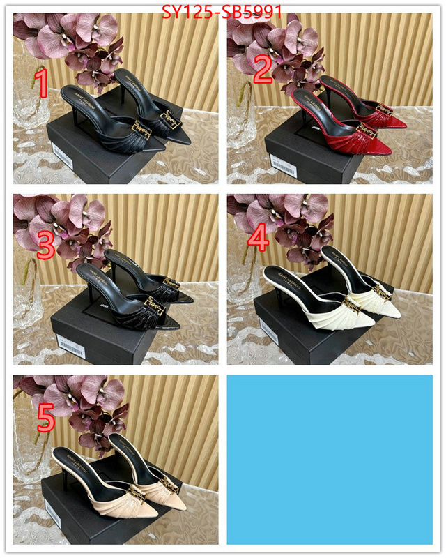 Women Shoes-YSL best site for replica ID: SB5991 $: 125USD