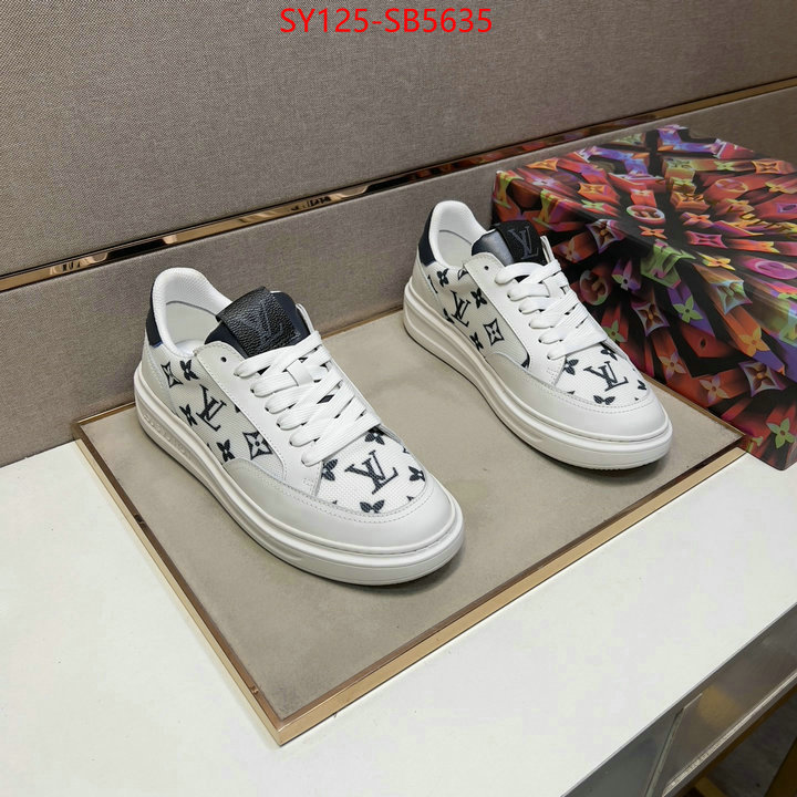 Men Shoes-LV high quality perfect ID: SB5635 $: 125USD