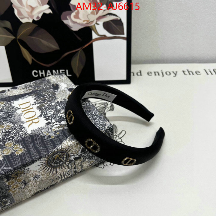 Hair band-Dior best designer replica ID: AJ6615 $: 32USD