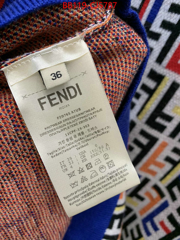 Clothing-Fendi store ID: CJ5787 $: 119USD