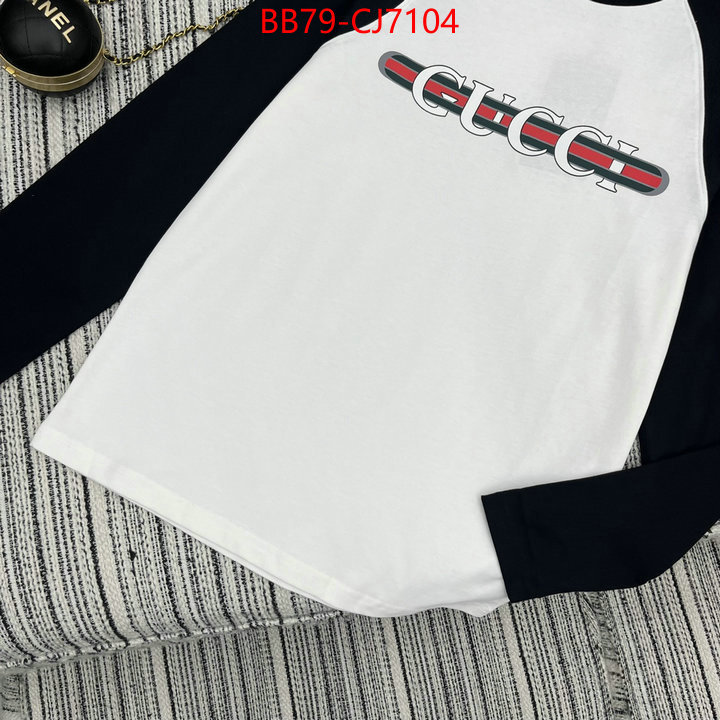 Clothing-Gucci best replica ID: CJ7104 $: 79USD