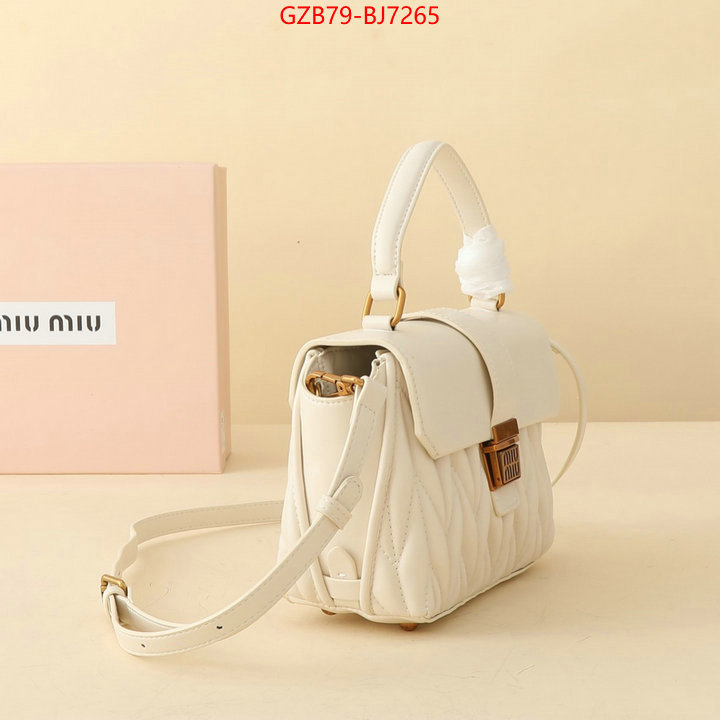 Miu Miu Bags(4A)-Handbag- buy the best high quality replica ID: BJ7265 $: 79USD,