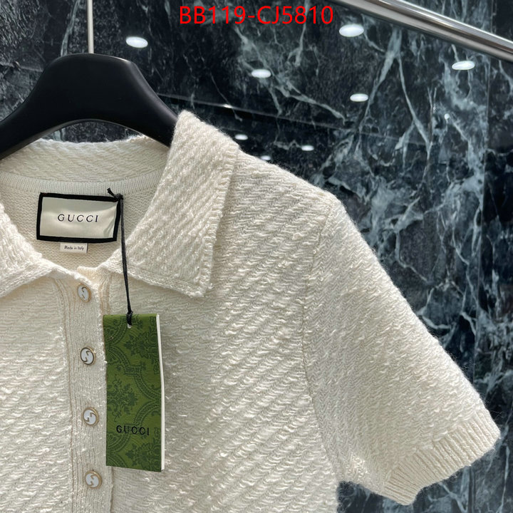 Clothing-Gucci from china 2024 ID: CJ5810 $: 119USD