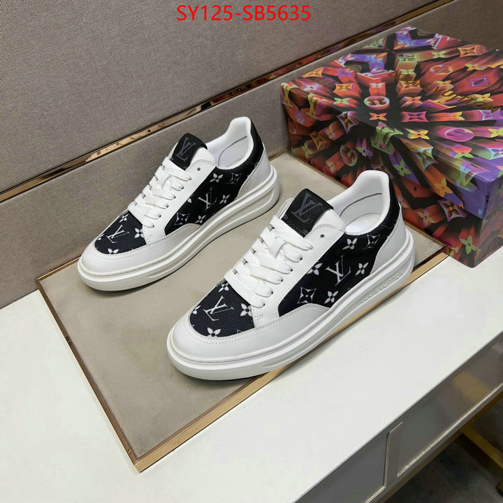 Men Shoes-LV high quality perfect ID: SB5635 $: 125USD