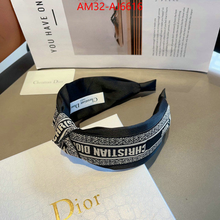 Hair band-Dior knockoff ID: AJ6616 $: 32USD