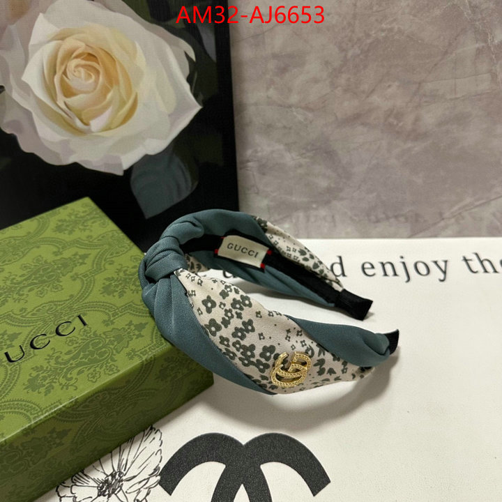 Hair band-Gucci how can i find replica ID: AJ6653 $: 32USD