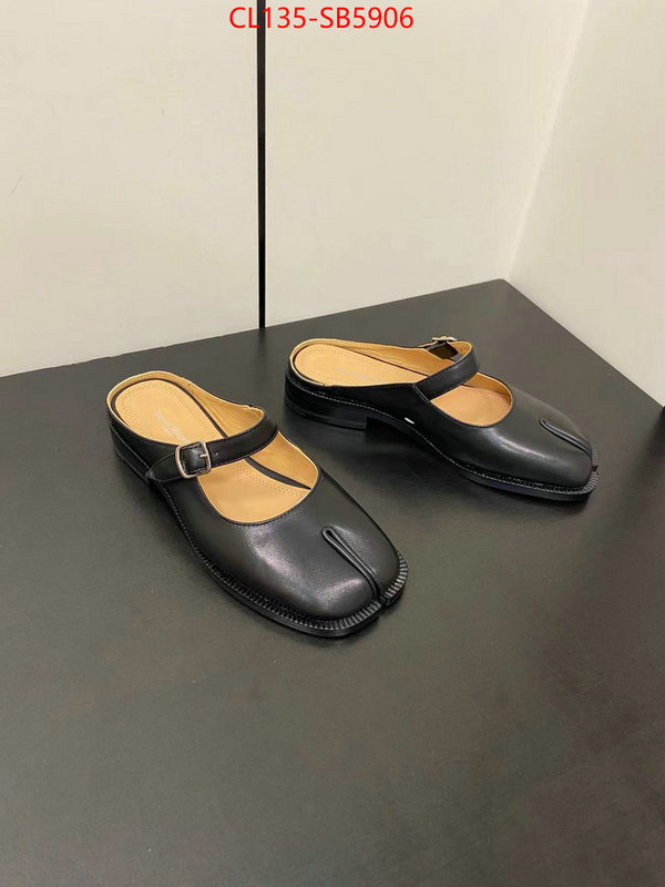 Women Shoes-Maison Margiela how to start selling replica ID: SB5906 $: 135USD