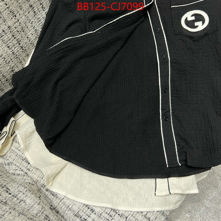 Clothing-Gucci 2024 replica ID: CJ7099 $: 125USD