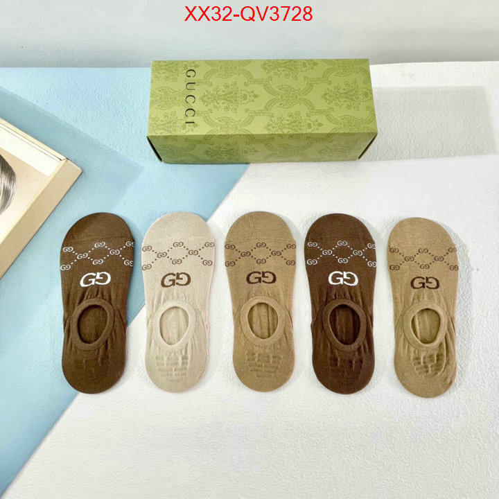 Sock-Gucci best replica quality ID: QV3728 $: 32USD