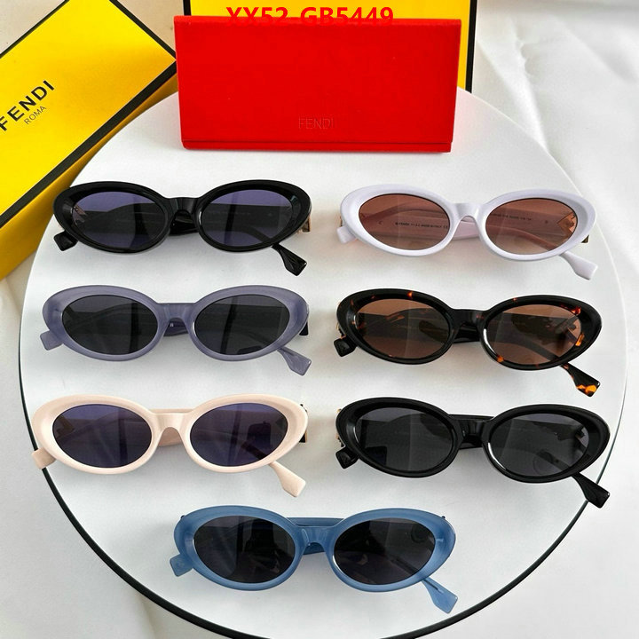 Glasses-Fendi top designer replica ID: GB5449 $: 52USD