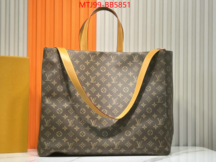 LV Bags(4A)-Handbag Collection- is it illegal to buy ID: BB5851 $: 99USD,