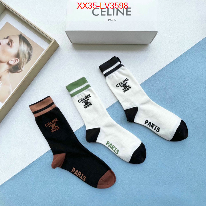 Sock-CELINE where to buy replicas ID: LV3598 $: 35USD