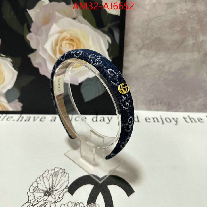 Hair band-Gucci replica designer ID: AJ6652 $: 32USD