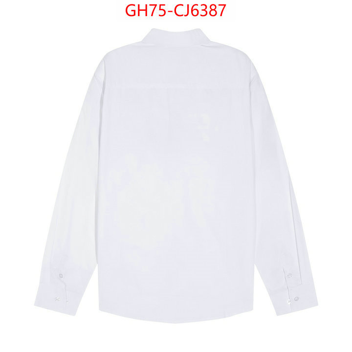 Clothing-Dior knockoff highest quality ID: CJ6387 $: 75USD